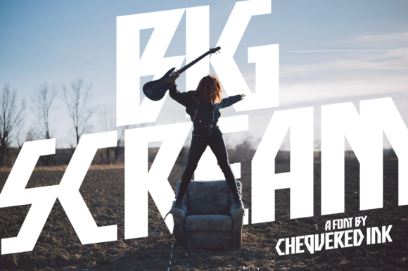 Big Scream: A Bold Display Font That Makes Your Brand Instantly Memorable