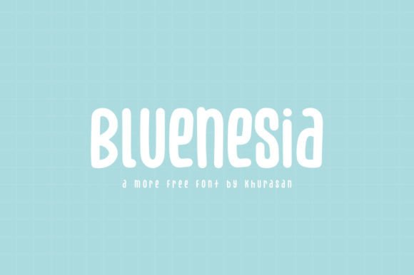 Bluenesia: A Quietly Confident Display Font
