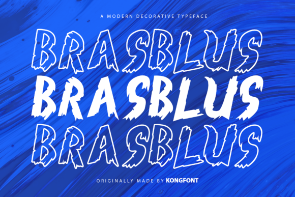 Brasblus: A Playful Display Typeface for Thoughtful Editorial Moments