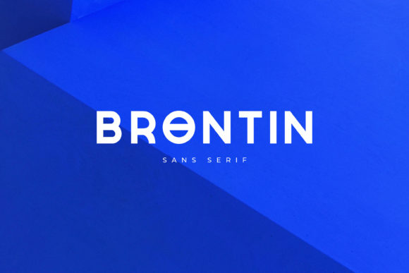 Brontin: A Clean Display Font That Elevates Real Small Business Branding