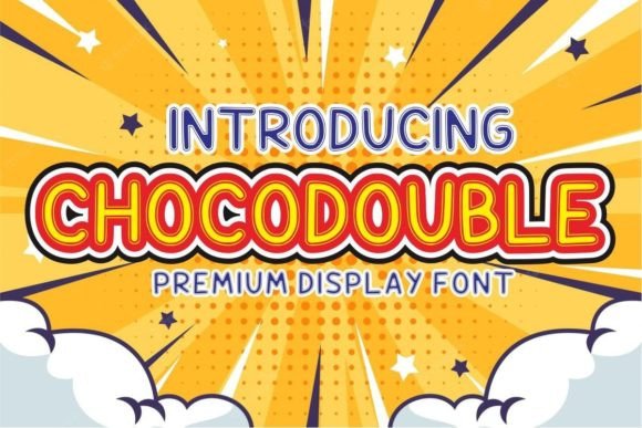 Chocodouble: A Playful Display Typeface for Editorial Charm