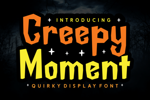 Creepy Moment: A Spooky Display Font That Elevates Real Business Branding