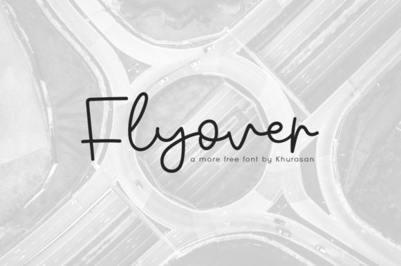 Flyover: A Modern Display Font for Digital Branding