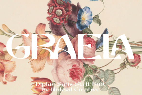 Graela: A Wavy Display Font for Editorial Impact