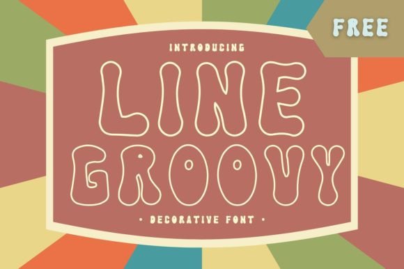 Line Groovy: A Playful Display Font for Scroll-Stopping Campaigns
