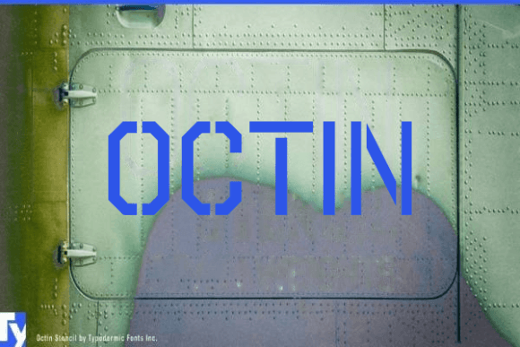 Octin: A Confident Display Font for Editorial Identity