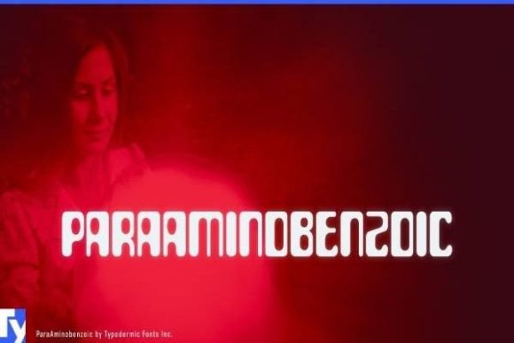 Paraaminobenzoic: A Bold Display Font with Bite