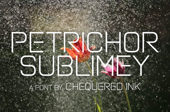 Petrichor Sublimey: A Fresh, Modern Display Font for Handmade Creators