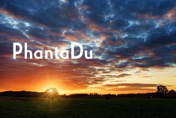 PhantaDu: A Clean Display Font for Digital Branding