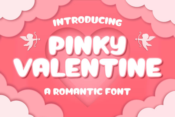 Pinky Valentine: A Playful Display Font for Editorial Charm