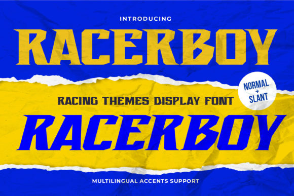 Recerboy: A Racing Slab Serif That Accelerates Your Campaigns