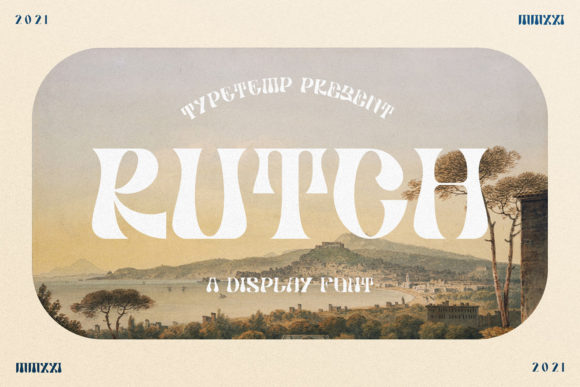 Rutch: A Bold, Warm Display Font That Earns Its Space