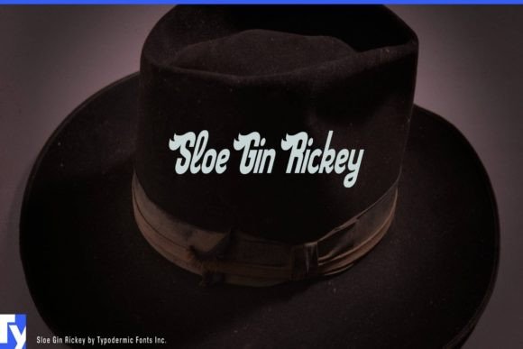 Sloe Gin Rickey: A Bold Display Font for Digital Branding