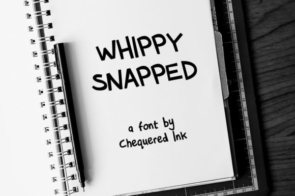 Whippy Snapped: A Playful Display Font That Lifts Digital Branding