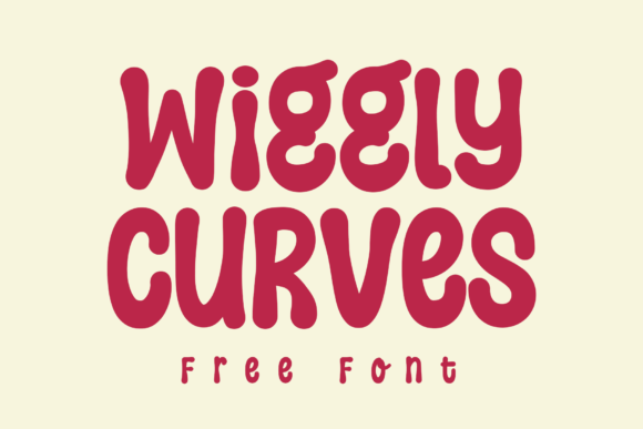 Wiggly Curves: A Playful Display Font for Digital Brand Moments