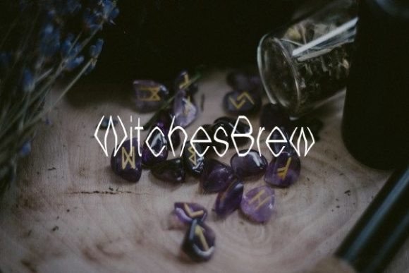 Witchesbrew: A Display Font That Sets the Mood—Not the Message