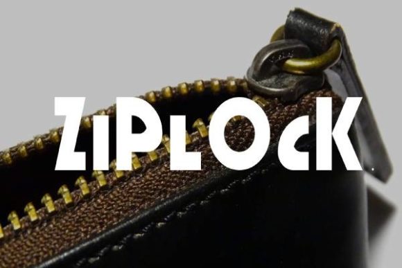 Ziplock Font: Playful & Modern Display Type for Crafters